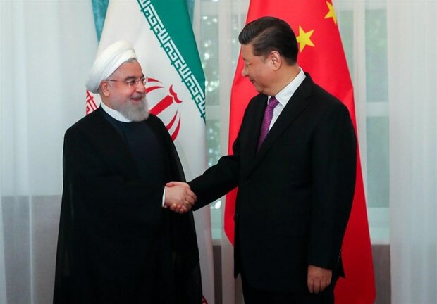 ایران اور چين کی صدور کی شانگہائی اجلاس کے ضمن میں ملاقات