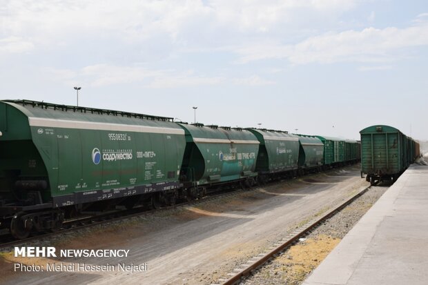 Cargo transportation via Astara railway grows