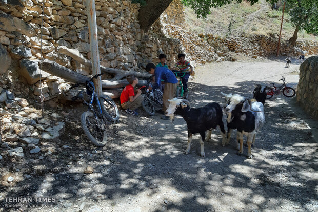 Photographs show how life goes on in Iran’s Uraman village