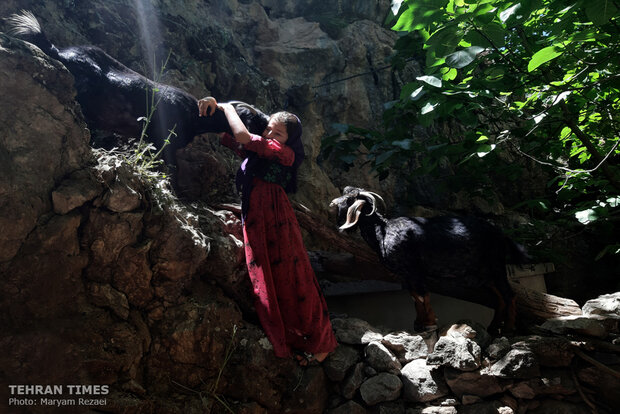 Photographs show how life goes on in Iran’s Uraman village