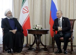 صدر روحانی اور صدر پوتین کا دوطرفہ اور اہم علاقائی وعالمی امور پر تبادلہ خیال