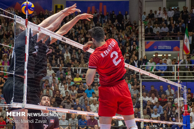 Iran 3-0 Canada at VNL Week 3