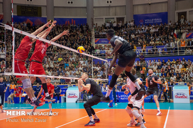 Iran 3-0 Canada at VNL Week 3