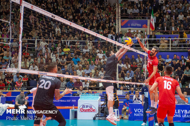 Iran 3-0 Canada at VNL Week 3