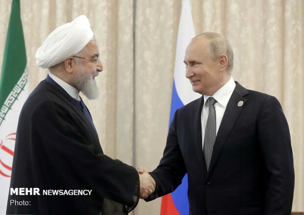 Rouhani meet Putin to in Bishkek