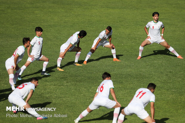 Iran U23 football team first training under Majidi