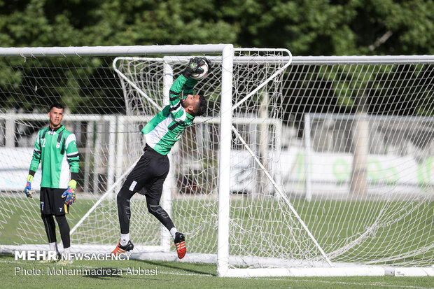 Iran U23 football team first training under Majidi