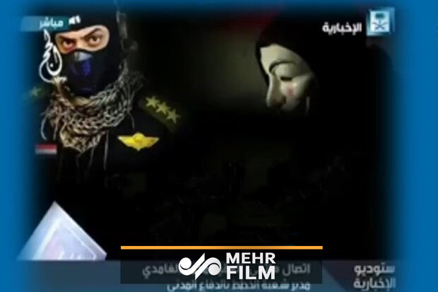 بازنشر خبر و تصاویر هک تلویزیون سعودی