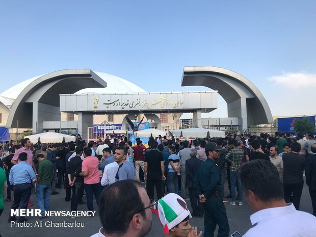 Iran vs Russia at VNL 2019