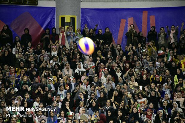 Iran vs Russia at VNL 2019