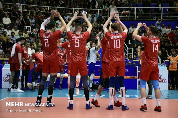 Iran vs Russia at VNL 2019