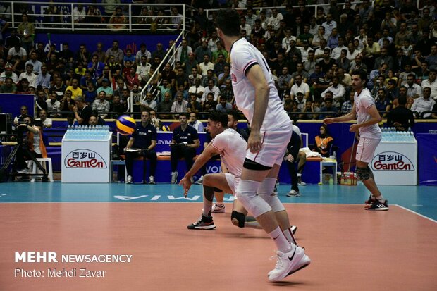 Iran vs Russia at VNL 2019