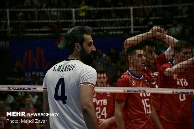 Iran vs Russia at VNL 2019