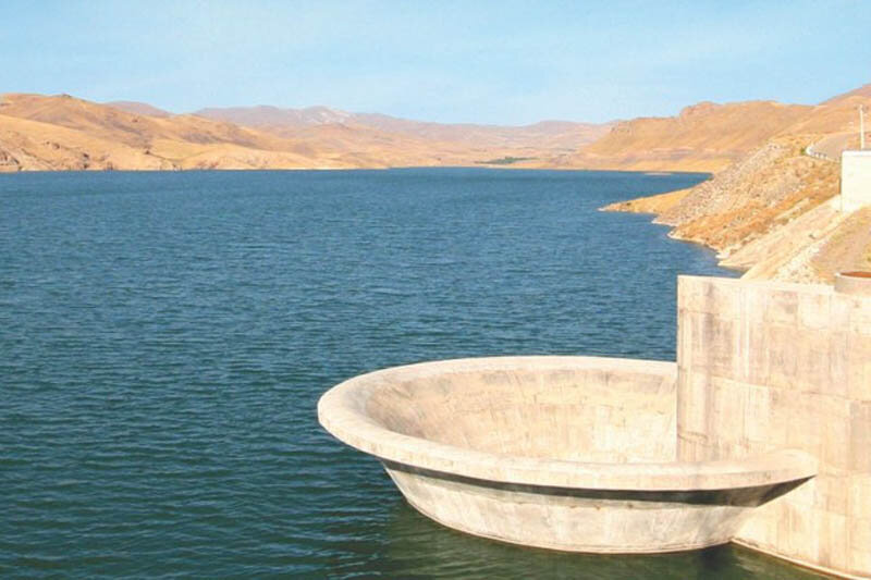 ورودی آب سد تهم زنجان ۵۳ درصد کاهش یافته است