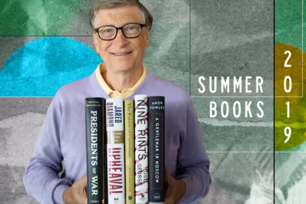 بیل گیتس فهرست کتاب‌های تابستانی را اعلام کرد