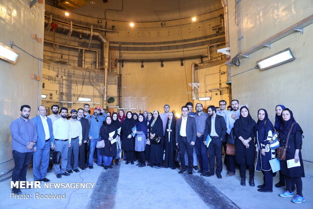 Journalists visit Arak Heavy Water Complex