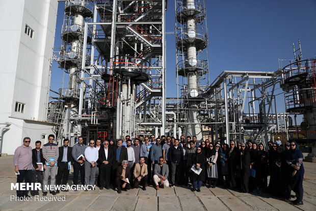 Journalists visit Arak Heavy Water Complex