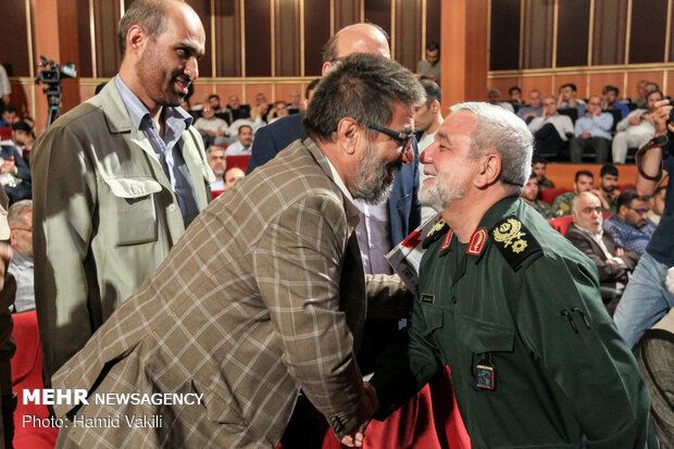 مراسم بزرگداشت شهدای مدافع حرم و سالگرد شهادت سردار شهید حاج شعبان نصیری