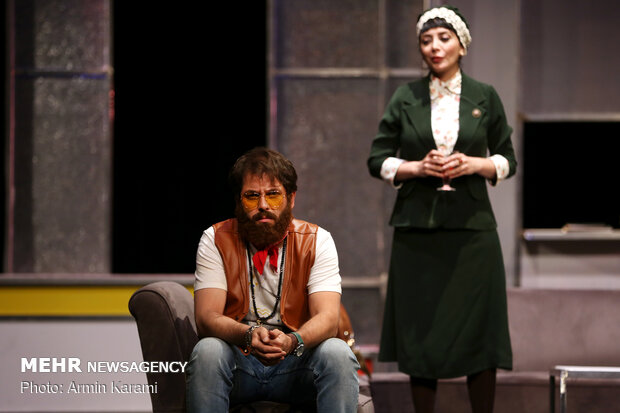 Carriere’s absurd comedy “Terrace” stages in Tehran
