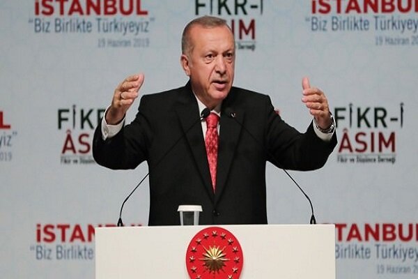 اردوغان: حمایت ترکیه از معامله قرن محال است