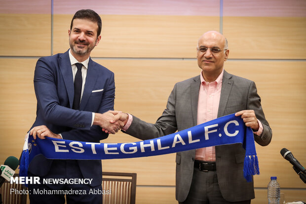 Introducing Andrea Stramaccioni as new head coach of Esteghlal FC