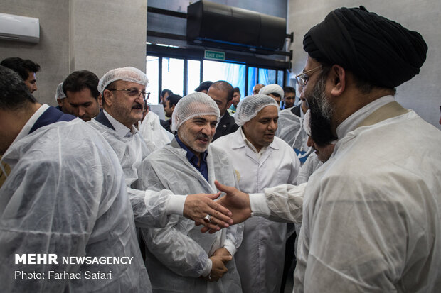 Vice President inaugurates a production unit in Qazvin