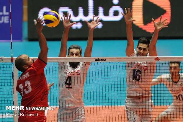 Iran vs Portugal at 2019 VNL Week 4