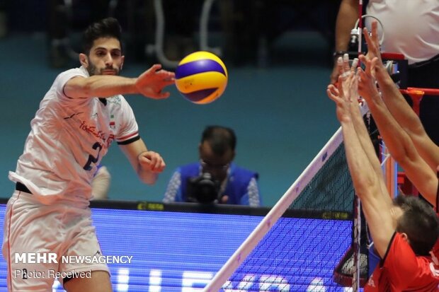 Iran vs Portugal at 2019 VNL Week 4