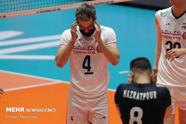 Iran vs Portugal at 2019 VNL Week 4