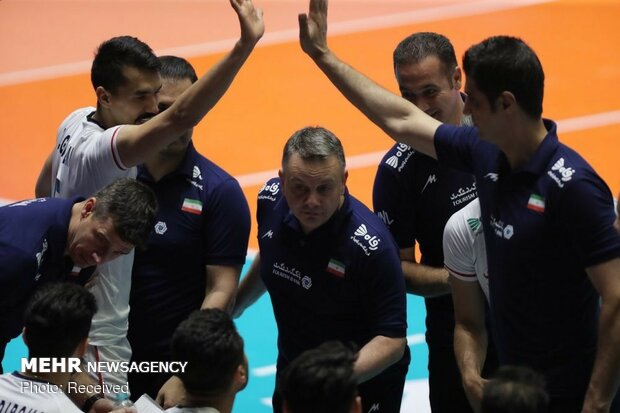 Iran vs Portugal at 2019 VNL Week 4