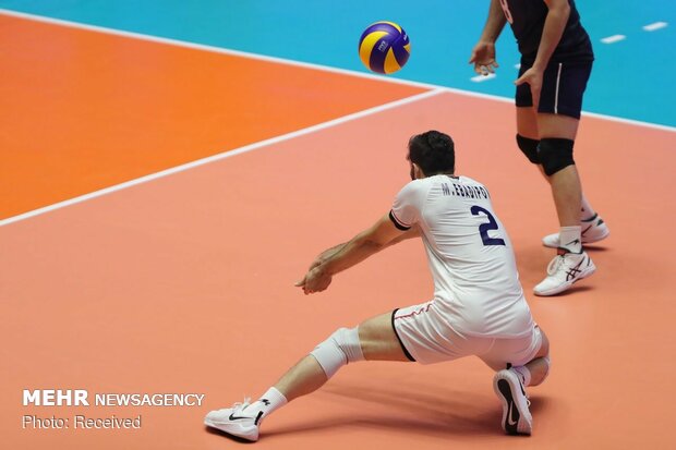 Iran vs Portugal at 2019 VNL Week 4