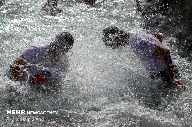 Swimming into Cheshmeh-Ali 