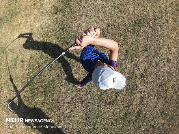 Iranian cadet national golf team training