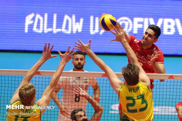 Iran vs Australia: VNL week 4