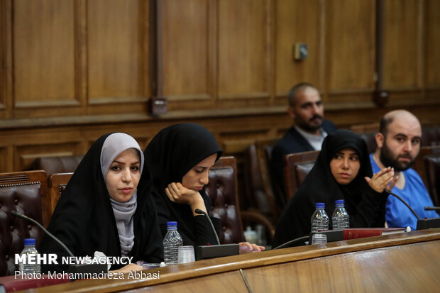 نشست خبری حجت الاسلام موسی غضنفرآبادی رئیس دادگاه‌های انقلاب اسلامی تهران