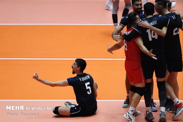 Iran vs France at 2019 men’s VNL