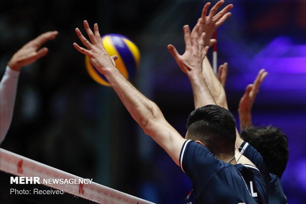 Iran vs France at 2019 men’s VNL