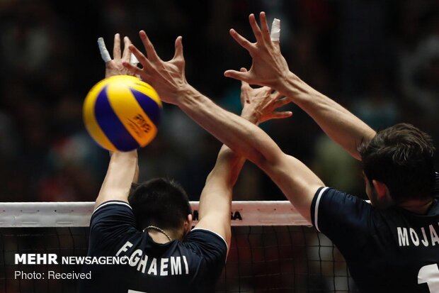 Iran vs France at 2019 men’s VNL