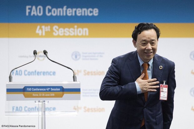 نامزد پیشنهادی چین، به عنوان مدیرکل جدید فائو برگزیده شد