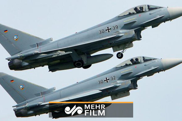 VIDEO: Two German military jets collide