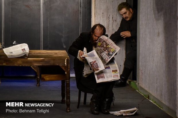 Servati's 'Crime and Punishment' on stage in Tehran