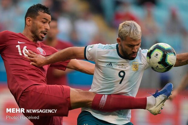 Arjantin ile Katar maçından fotoğraflar