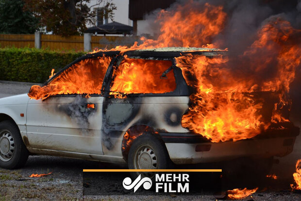 امریکہ میں گاڑیوں میں وسیع پیمانے پر آگ لگ گئی