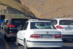 ترافیک نیمه سنگین و پرحجم در ورودی های شرقی تهران