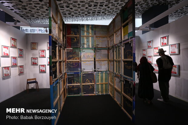 2nd Teer Art Art Fair underway in Tehran
