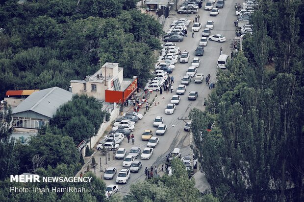 ترافیک نیمه سنگین در شرق تهران