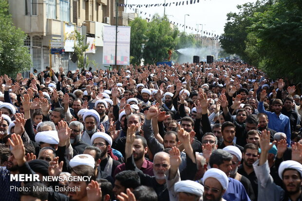 Several anonymous martyrs laid to rest in Qom, Birjand