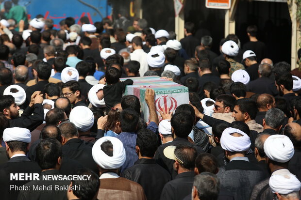 Several anonymous martyrs laid to rest in Qom, Birjand