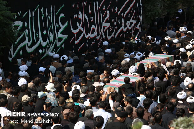 Several anonymous martyrs laid to rest in Qom, Birjand