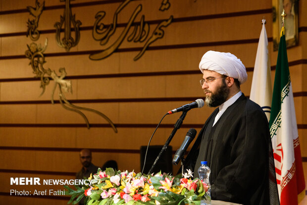 آیین تکریم و معارفه مدیرکل سازمان تبلیغات اسلامی استان البرز